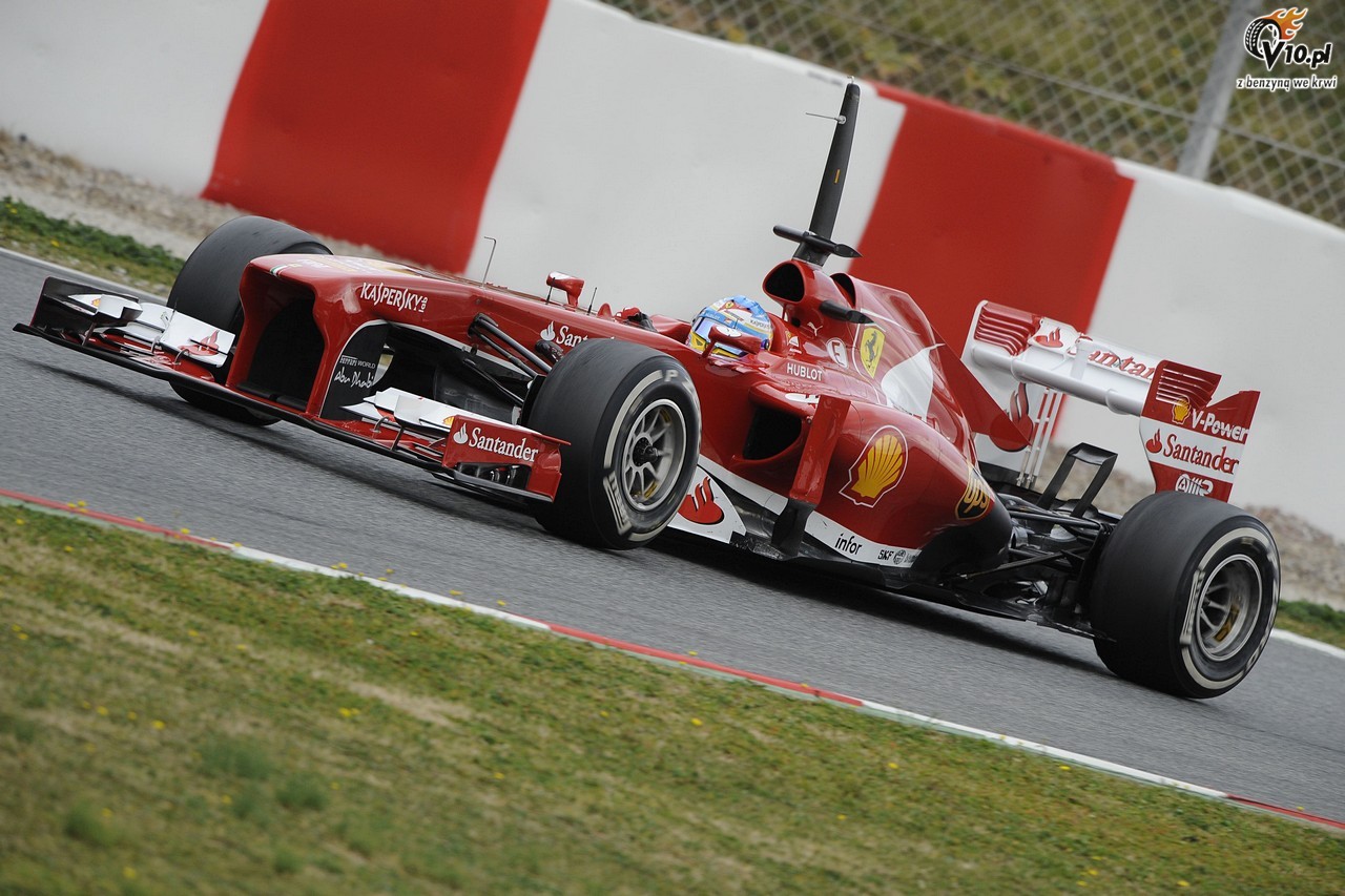 I Testy F1 w Barcelonie 2013 - dzie pierwszy