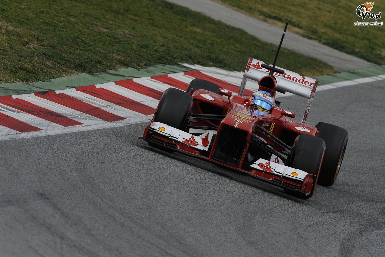 I Testy F1 w Barcelonie 2013 - dzie pierwszy