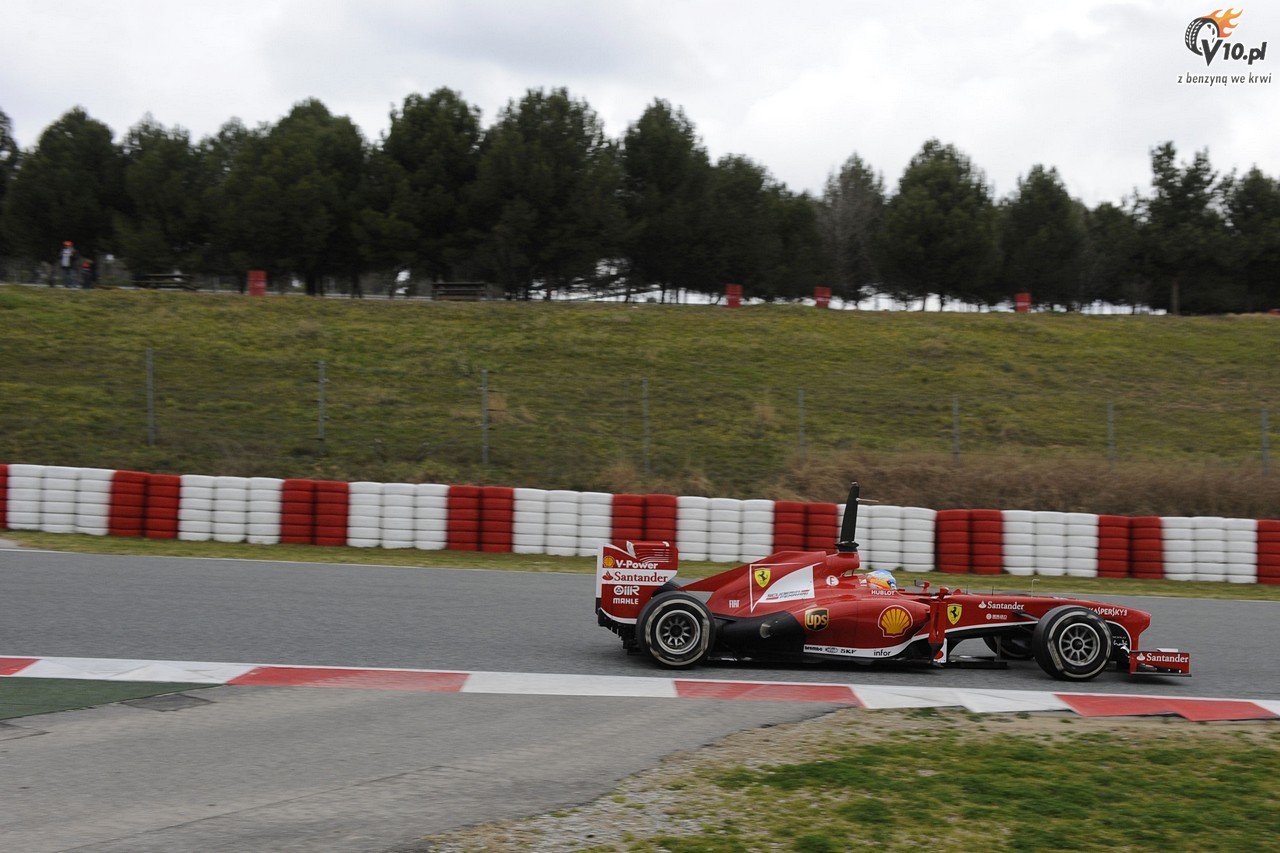 I Testy F1 w Barcelonie 2013 - dzie pierwszy