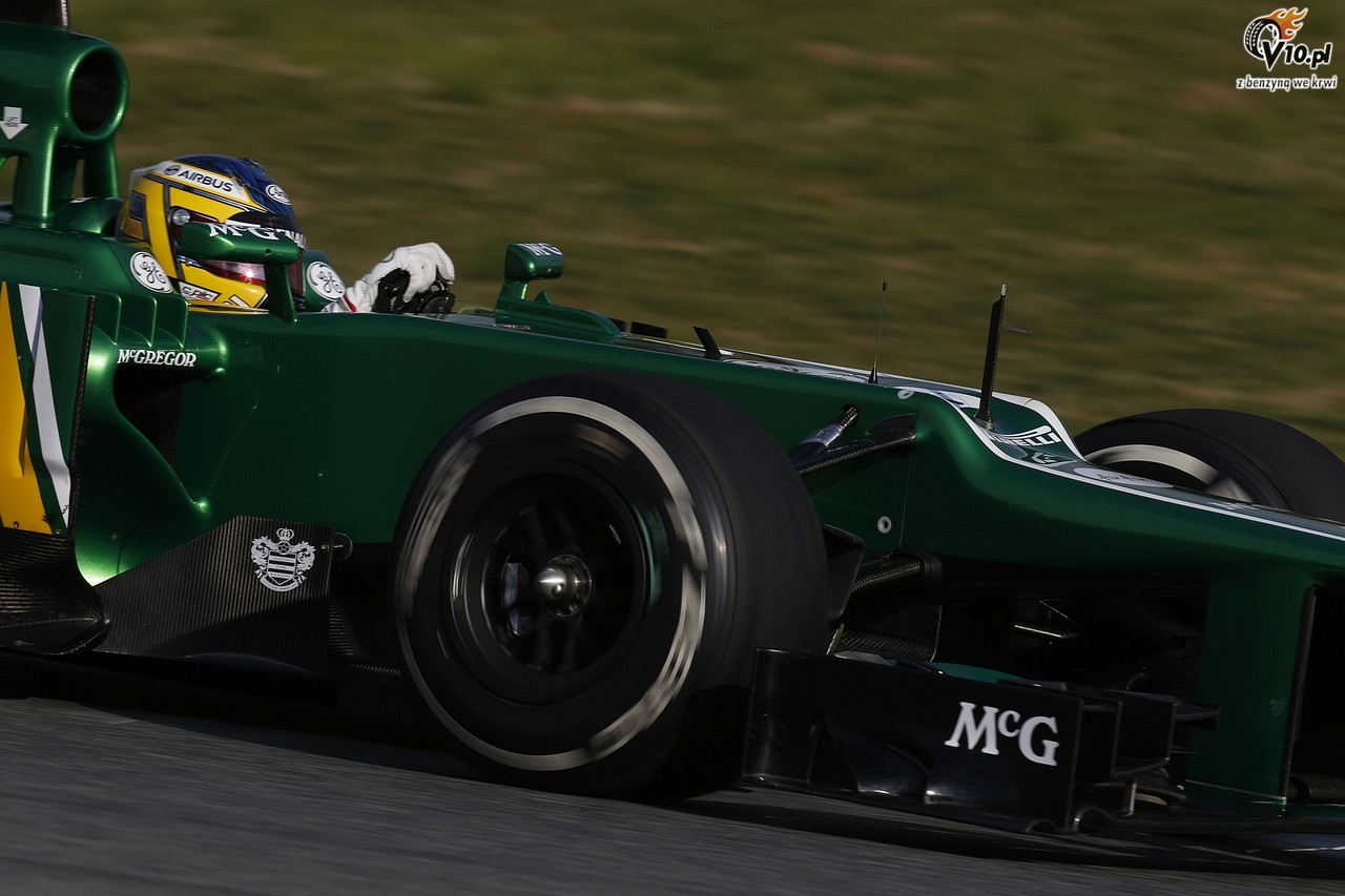 I Testy F1 w Barcelonie 2013 - dzie pierwszy