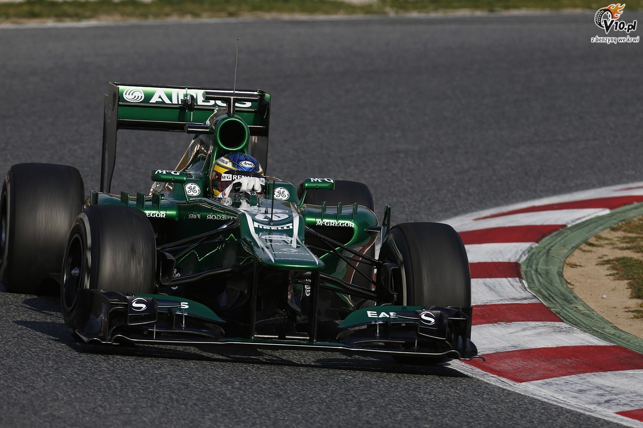 I Testy F1 w Barcelonie 2013 - dzie pierwszy