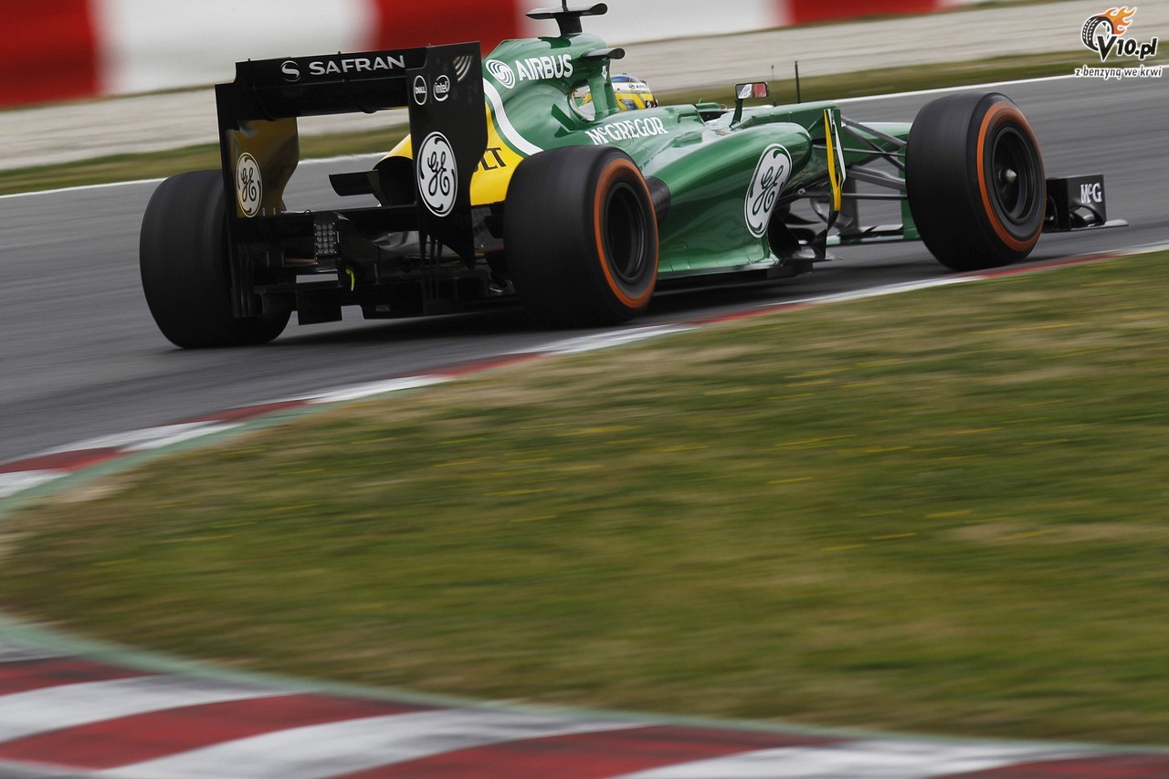 I Testy F1 w Barcelonie 2013 - dzie pierwszy