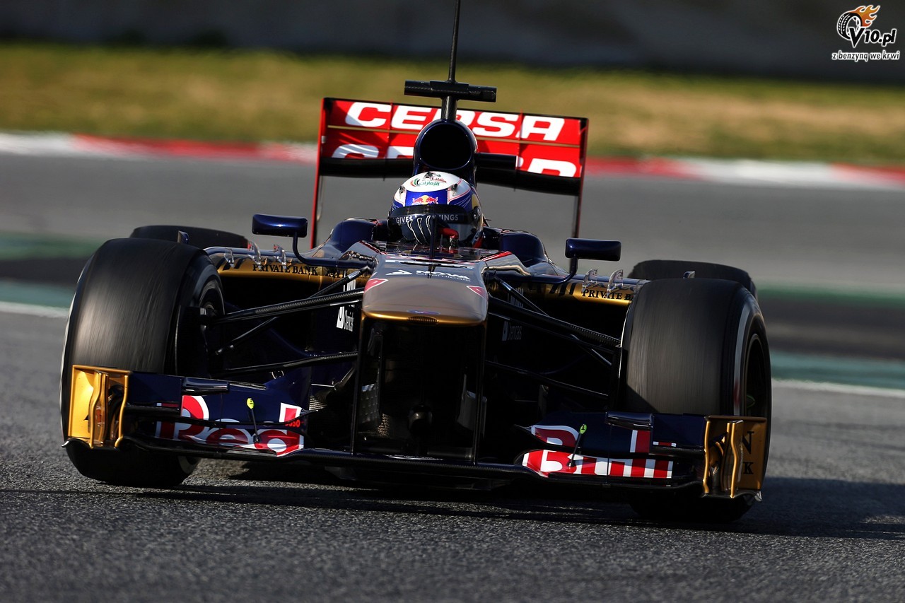 I Testy F1 w Barcelonie 2013 - dzie pierwszy