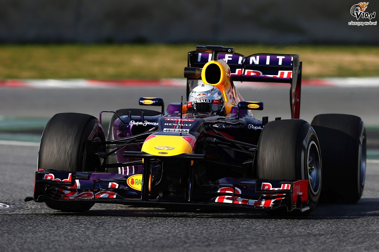 I Testy F1 w Barcelonie 2013 - dzie pierwszy