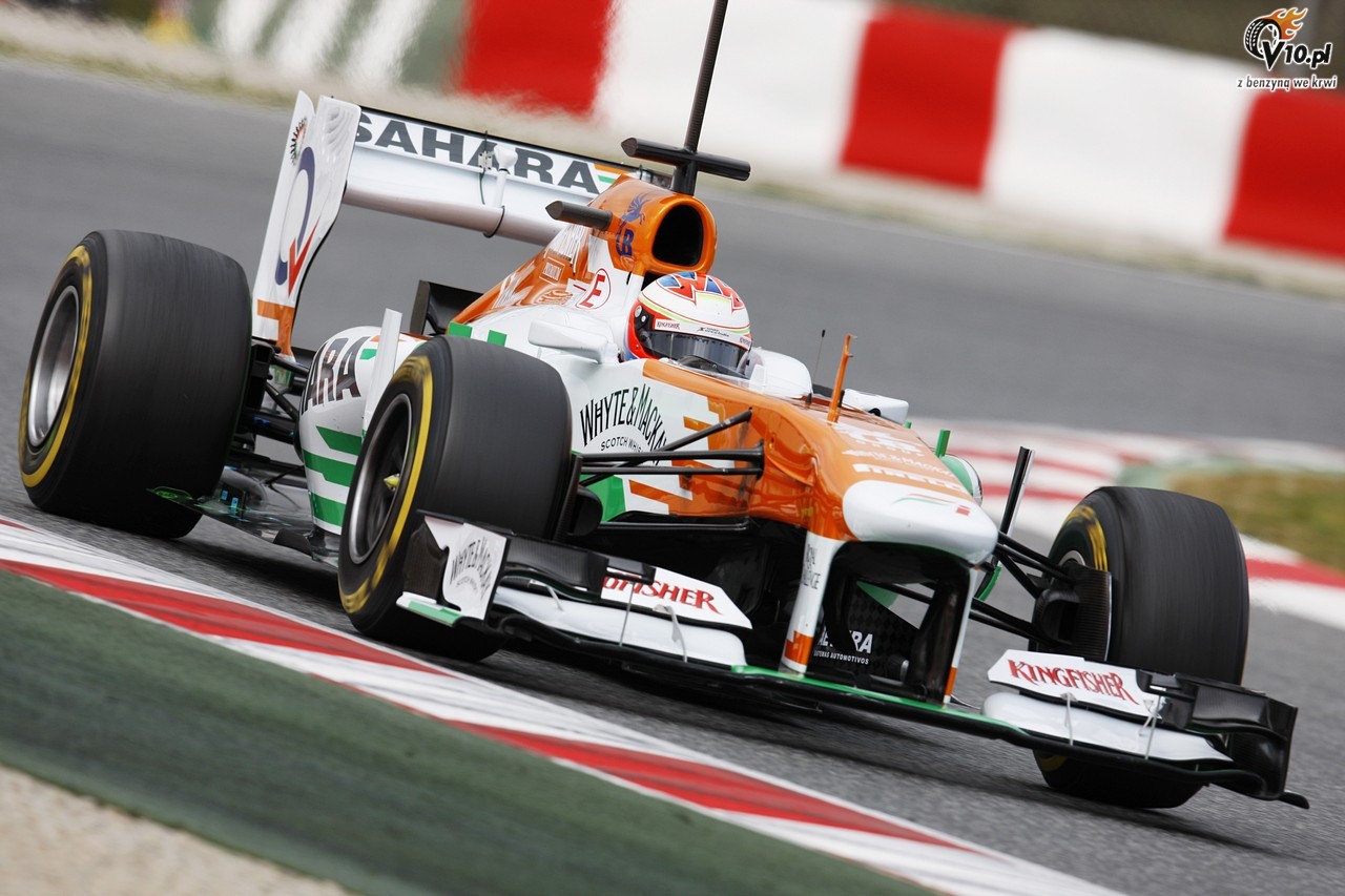 I Testy F1 w Barcelonie 2013 - dzie pierwszy