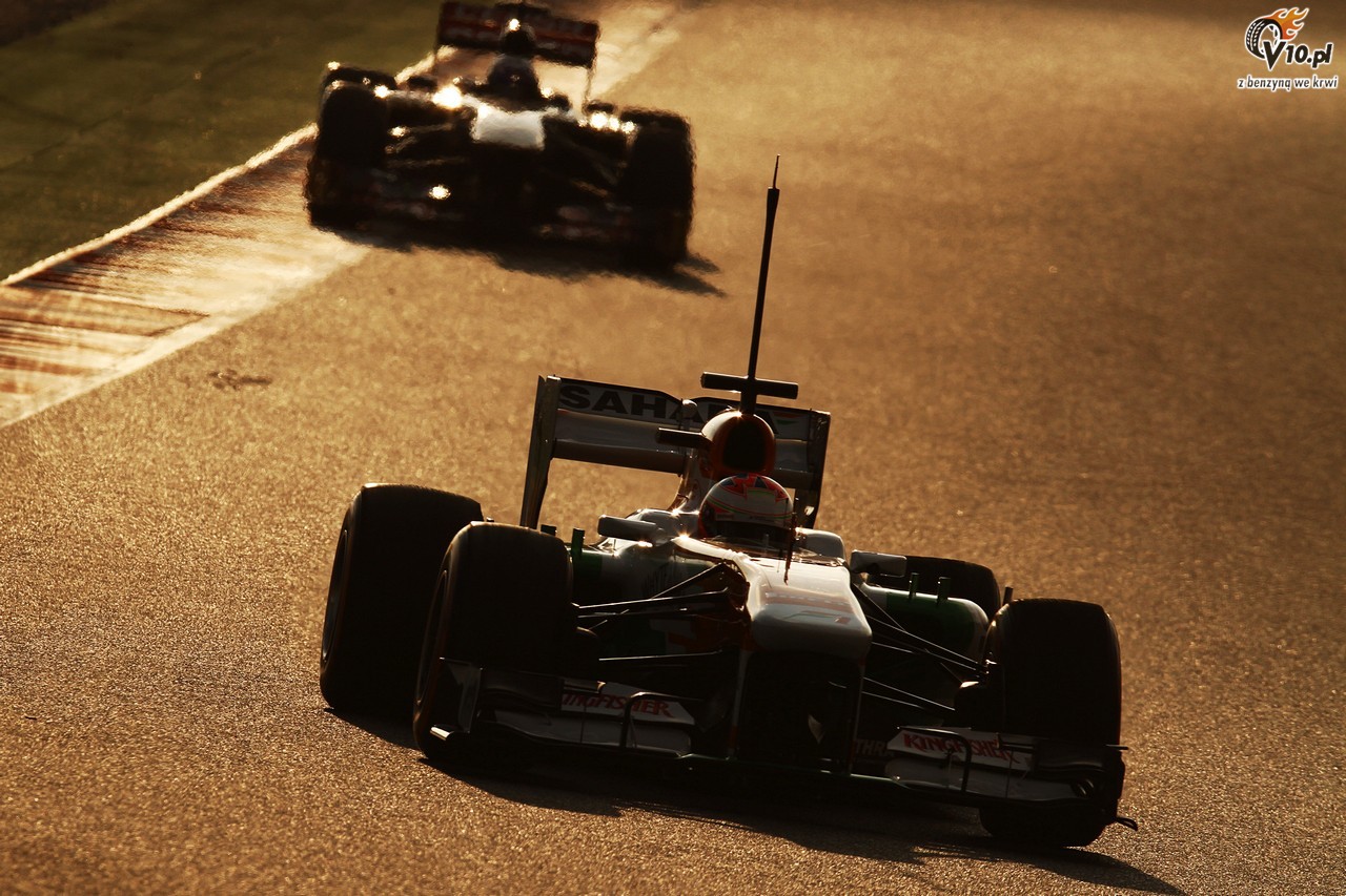 I Testy F1 w Barcelonie 2013 - dzie pierwszy