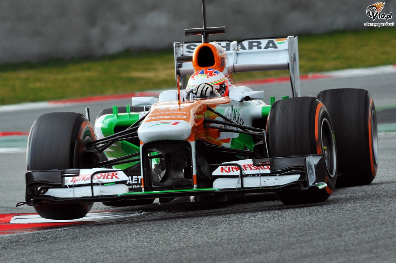 I Testy F1 w Barcelonie 2013 - dzie pierwszy