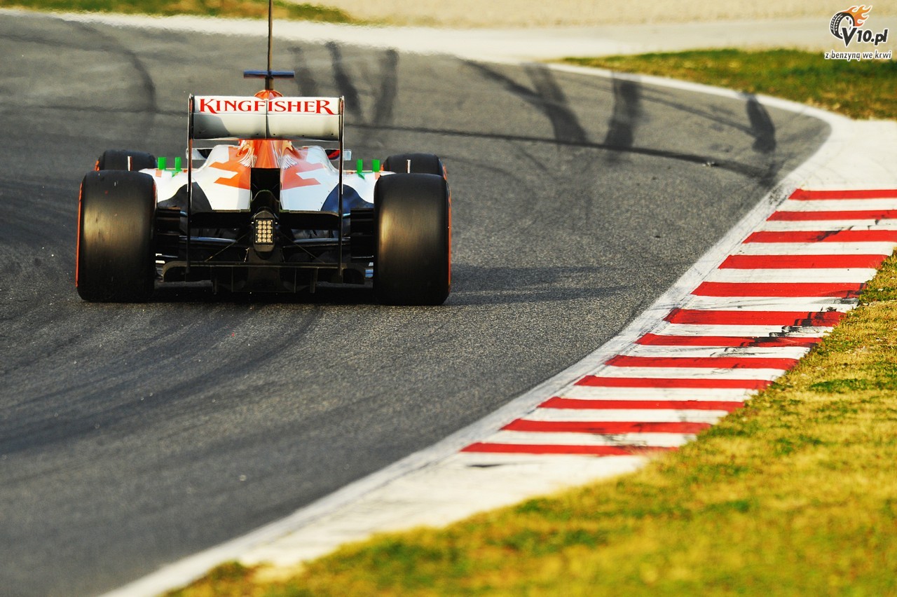 I Testy F1 w Barcelonie 2013 - dzie pierwszy