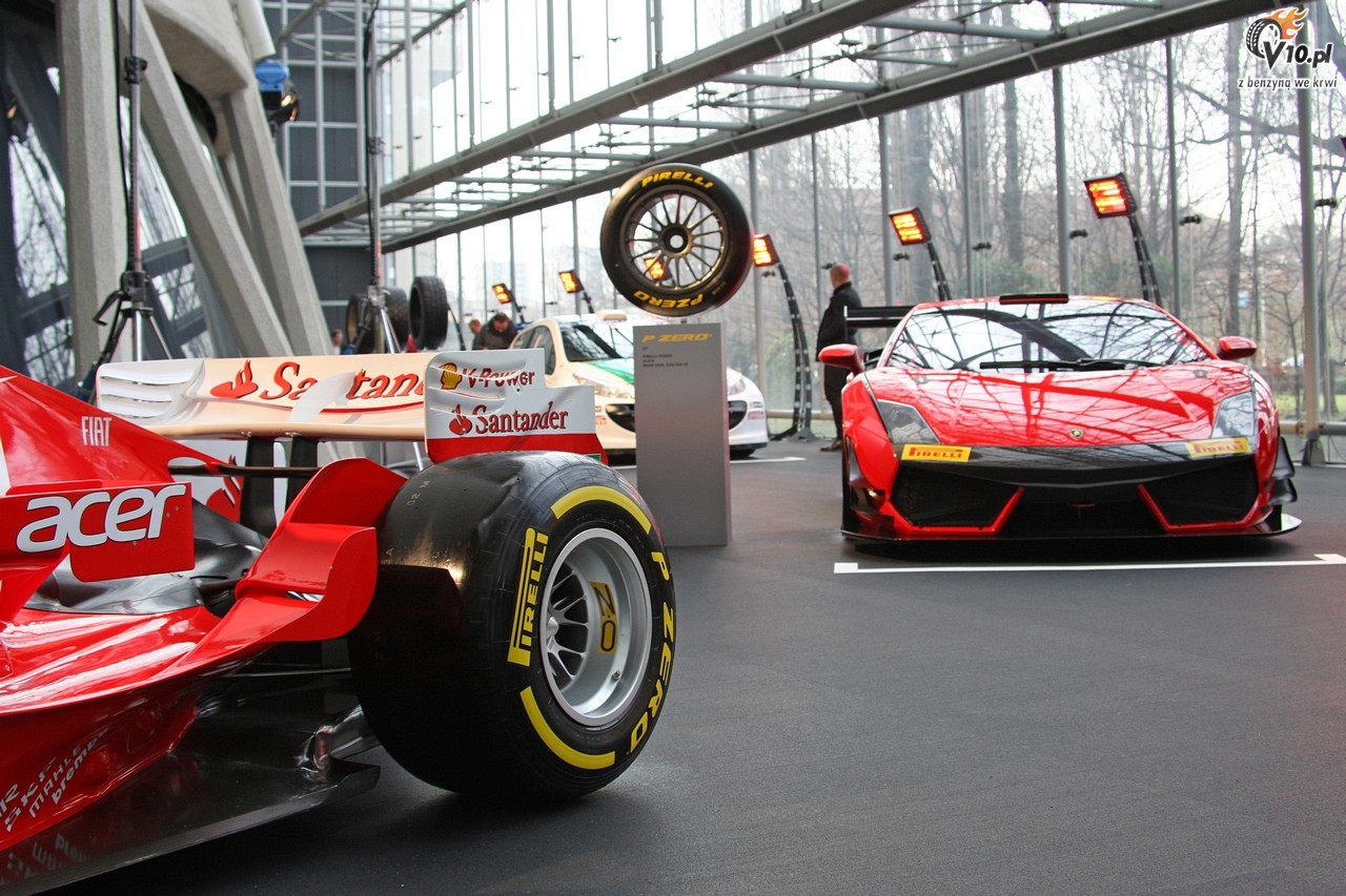 Pirelli - prezentacja opon do sportów motorowych na sezon 2013
