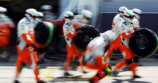 Testy F1 dla młodych kierowców 2013 - dzień 2/3