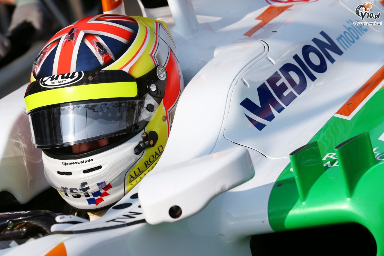 James Calado pitkowym testerem Force India. Zaczyna jazd ju na Monzy