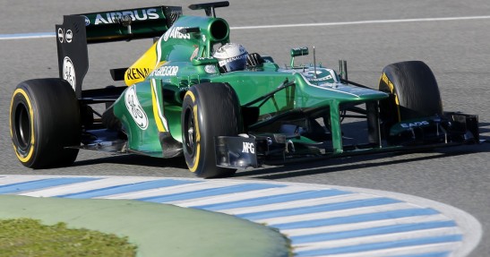 Testy F1 w Jerez 2013 - dzień pierwszy
