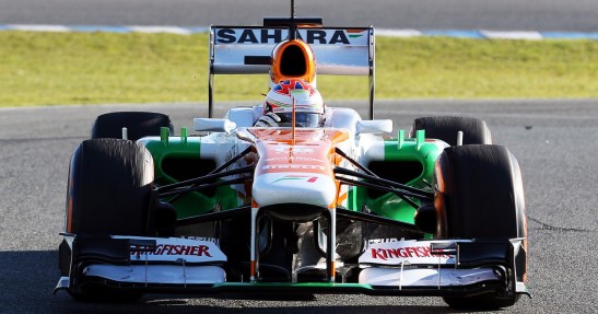 Testy F1 w Jerez 2013 - dzień pierwszy