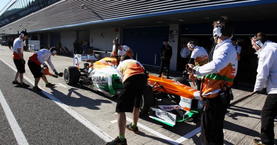 Testy F1 w Jerez 2013 - dzień pierwszy