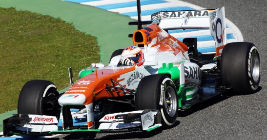 Testy F1 w Jerez 2013 - dzień pierwszy