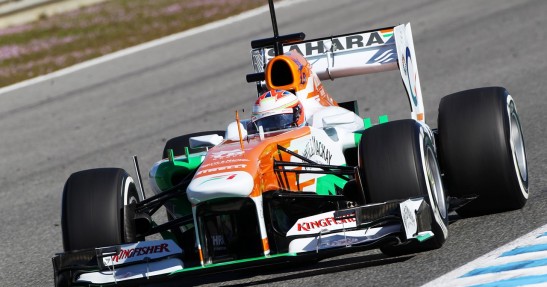 Testy F1 w Jerez 2013 - dzień pierwszy