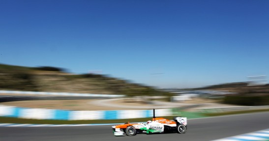 Testy F1 w Jerez 2013 - dzień pierwszy