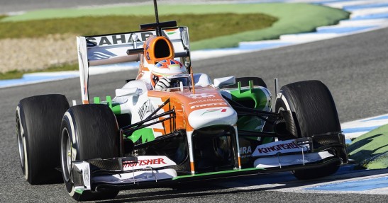 Testy F1 w Jerez 2013 - dzień pierwszy