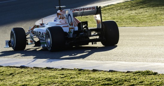 Testy F1 w Jerez 2013 - dzień pierwszy