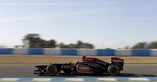 Testy F1 w Jerez 2013 - dzień pierwszy
