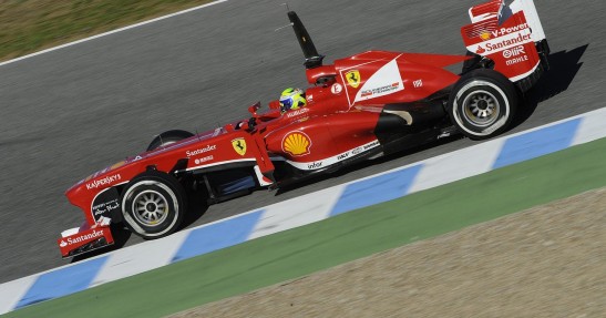 Testy F1 w Jerez 2013 - dzień pierwszy