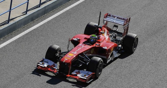 Testy F1 w Jerez 2013 - dzień pierwszy