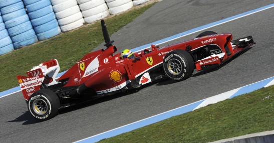 Testy F1 w Jerez 2013 - dzień pierwszy