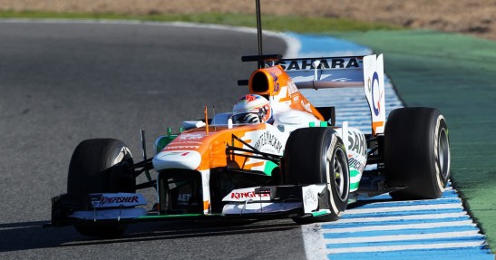 Testy F1 w Jerez 2013 - dzień pierwszy