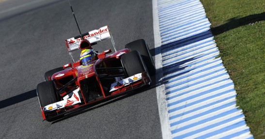Testy F1 w Jerez 2013 - dzień pierwszy