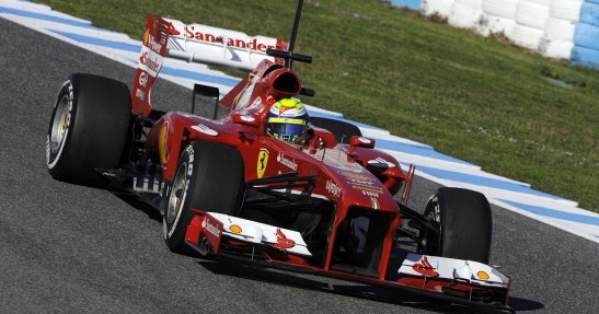 Testy F1 w Jerez 2013 - dzień pierwszy