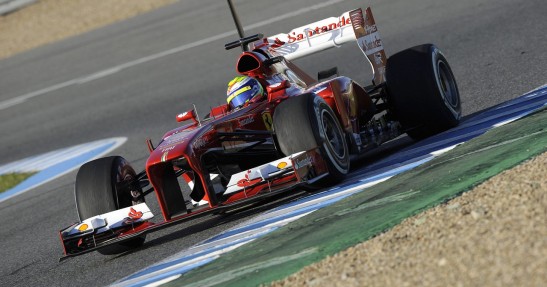 Testy F1 w Jerez 2013 - dzień pierwszy