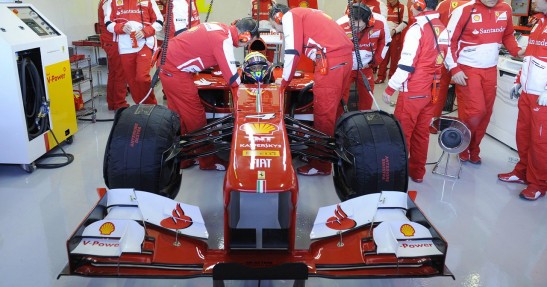 Testy F1 w Jerez 2013 - dzień pierwszy