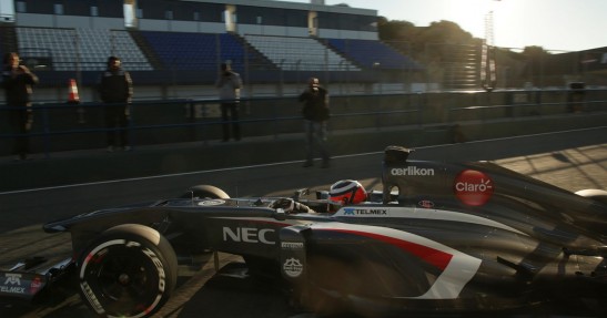 Testy F1 w Jerez 2013 - dzień pierwszy