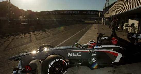 Testy F1 w Jerez 2013 - dzień pierwszy