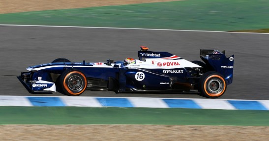 Testy F1 w Jerez 2013 - dzień pierwszy