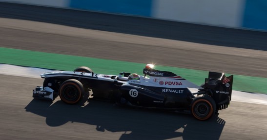 Testy F1 w Jerez 2013 - dzień pierwszy