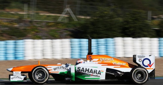 Testy F1 w Jerez 2013 - dzień pierwszy