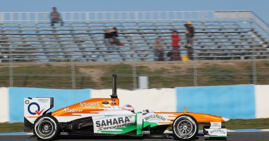 Testy F1 w Jerez 2013 - dzień pierwszy