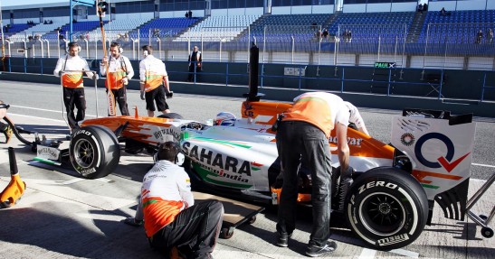 Testy F1 w Jerez 2013 - dzień pierwszy