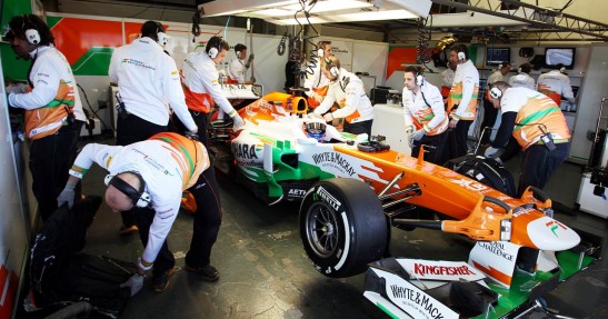 Testy F1 w Jerez 2013 - dzień pierwszy