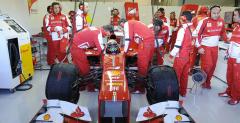 Testy F1 w Jerez - statystyki Pirelli