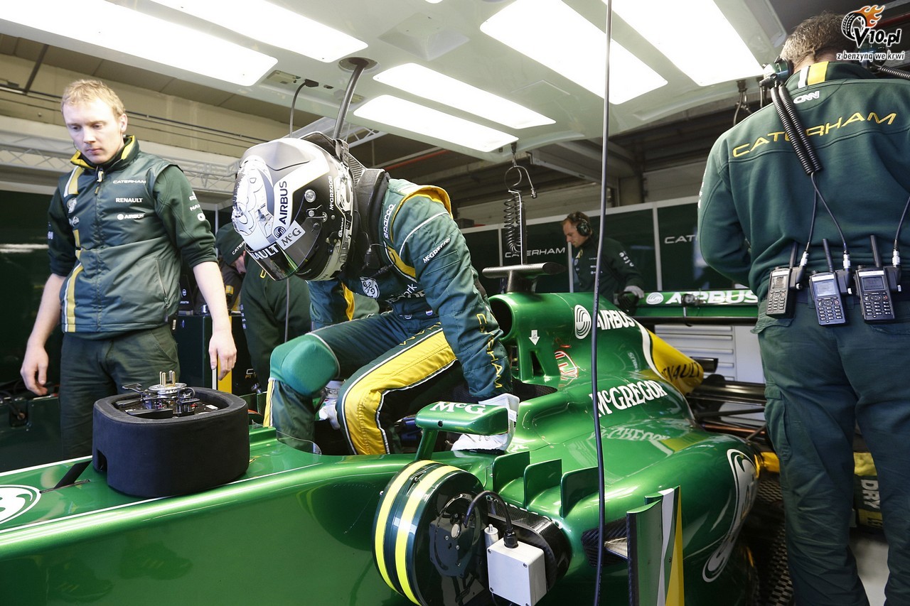 Testy F1 w Jerez 2013 - dzie pierwszy