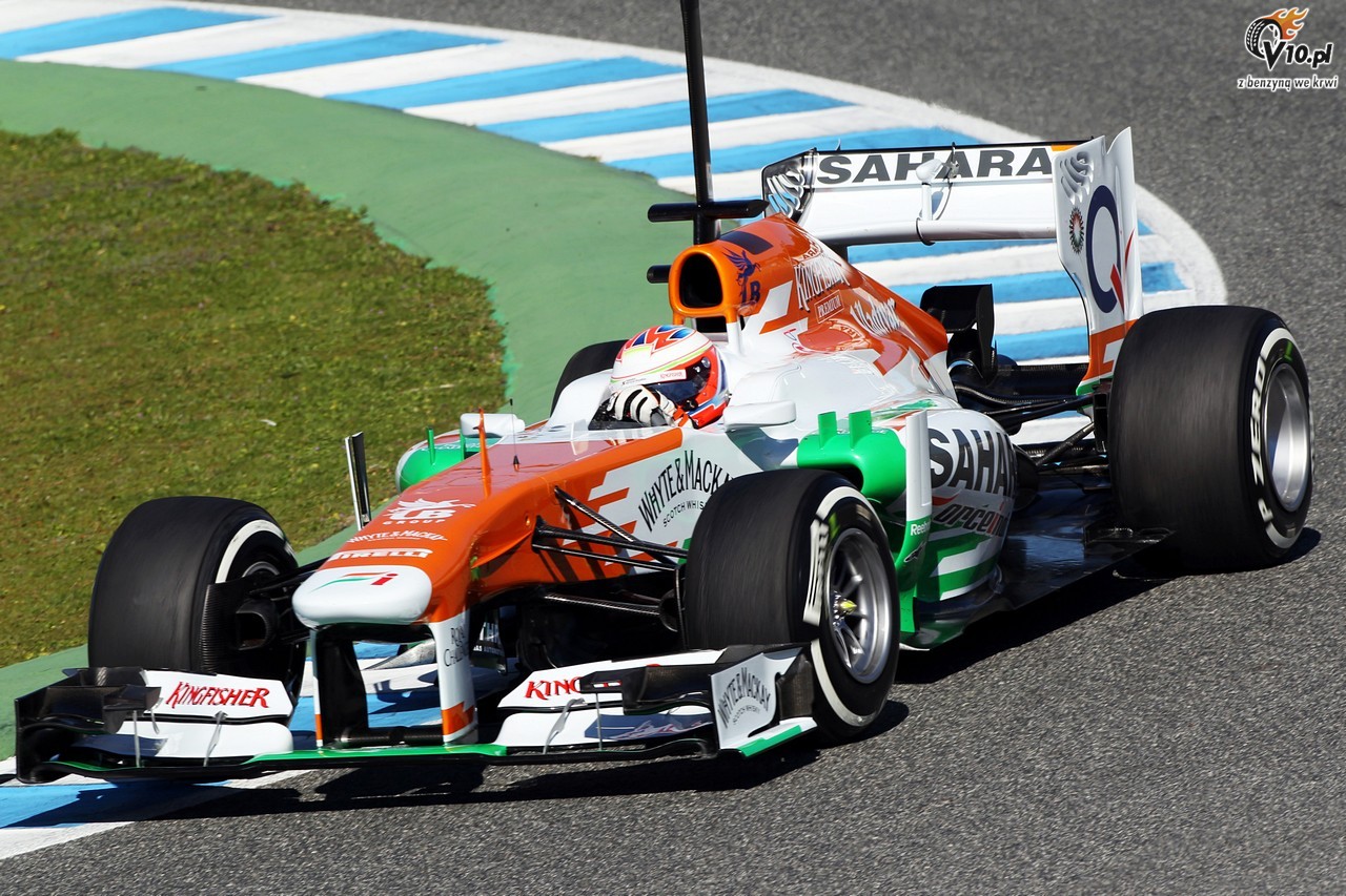 Testy F1 w Jerez 2013 - dzie pierwszy