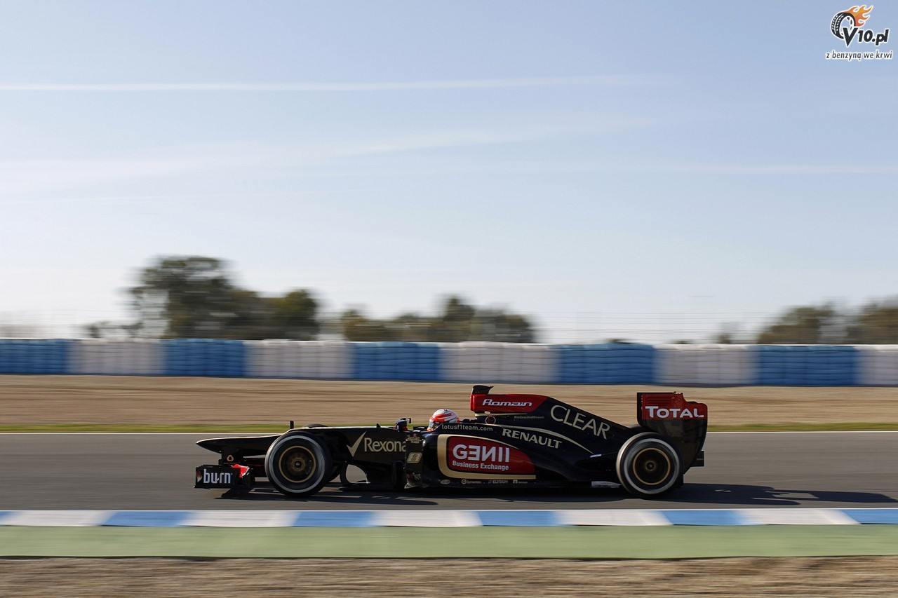 Testy F1 w Jerez 2013 - dzie pierwszy