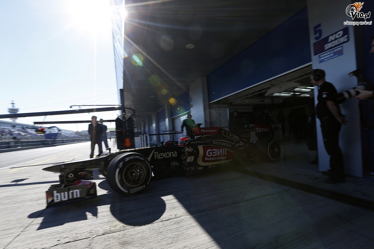 Testy F1 w Jerez 2013 - dzie pierwszy