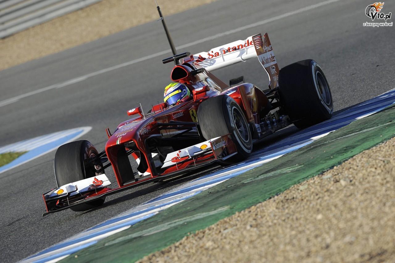 Testy F1 w Jerez 2013 - dzie pierwszy
