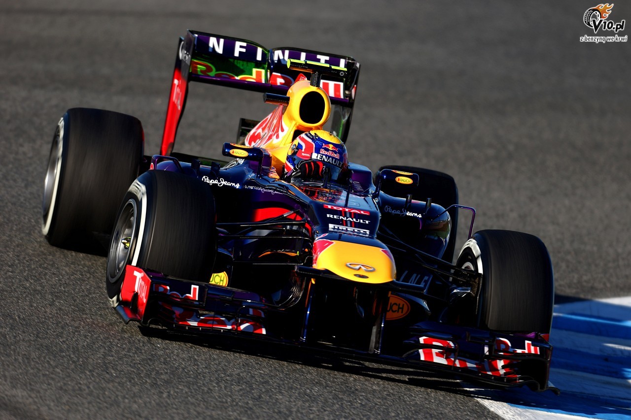 Testy F1 w Jerez 2013 - dzie pierwszy