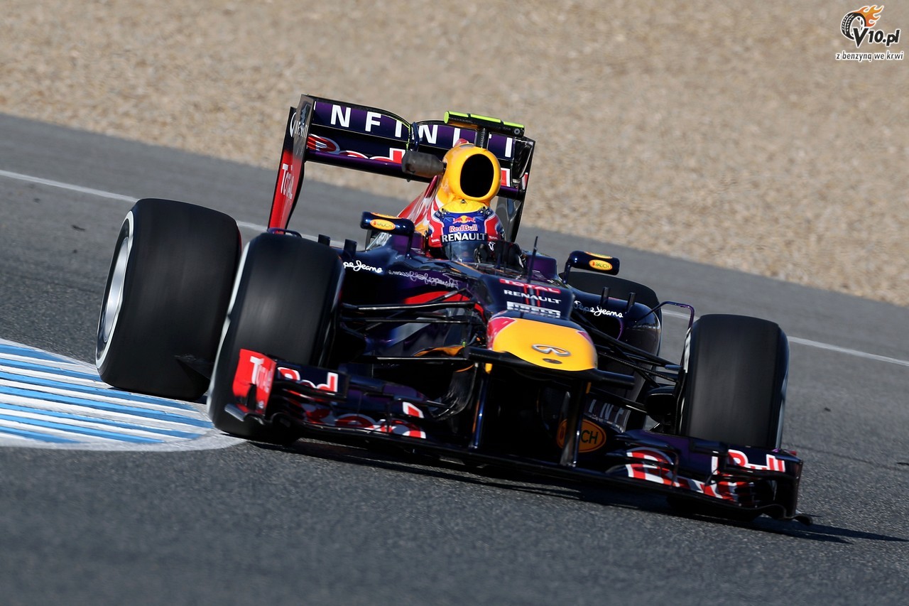 Testy F1 w Jerez 2013 - dzie pierwszy