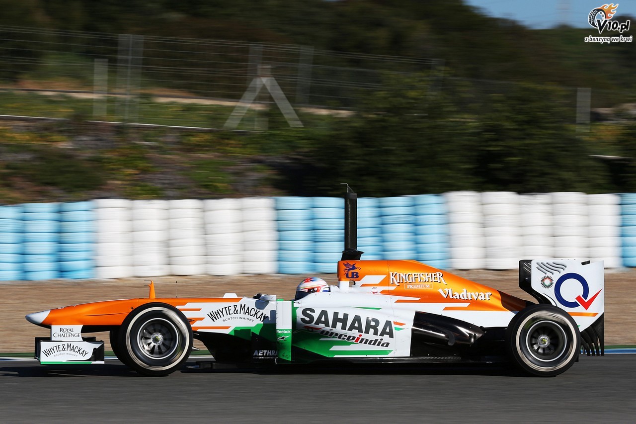 Testy F1 w Jerez 2013 - dzie pierwszy