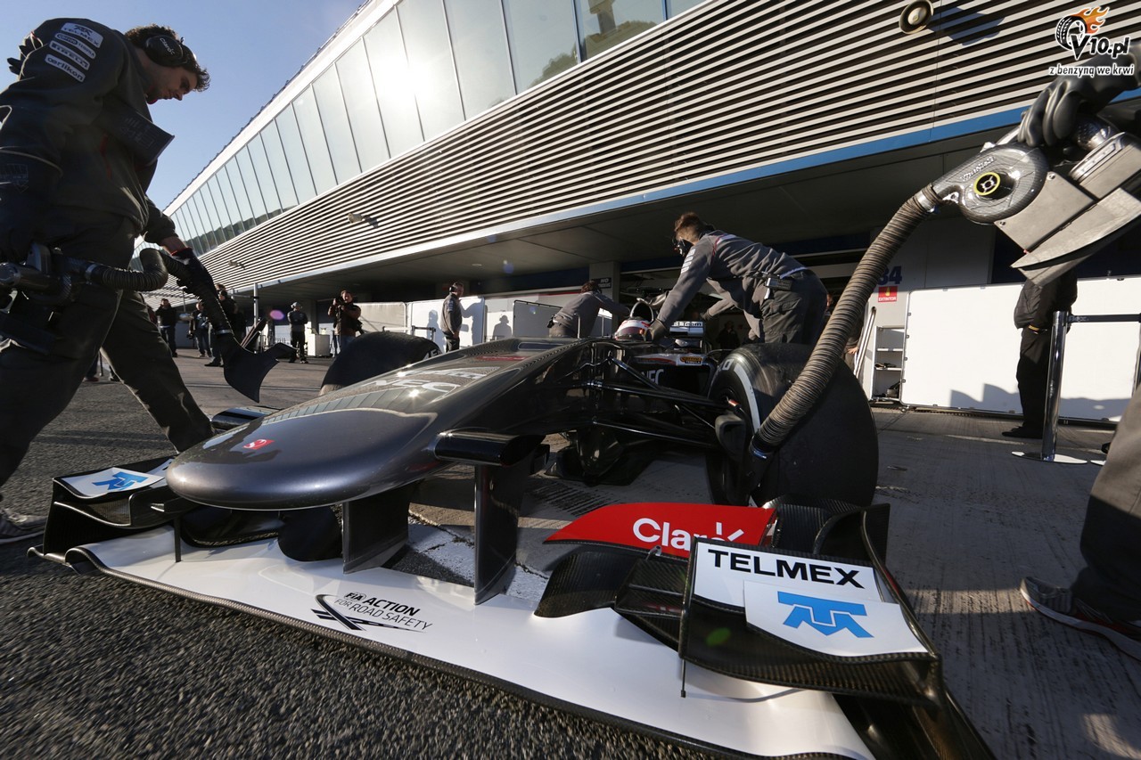 Testy F1 w Jerez 2013 - dzie drugi